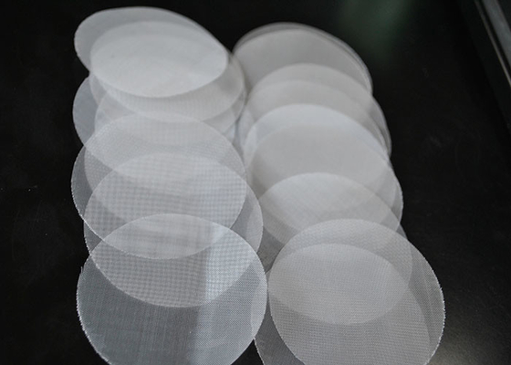 FDA Goedgekeurde van de Filtermesh disc for water treatment van de Voedselrang Nylon de Lintenbroodjes