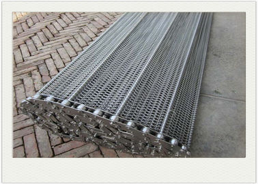 304 roestvrij staalTransportband met bestand op hoge temperatuur