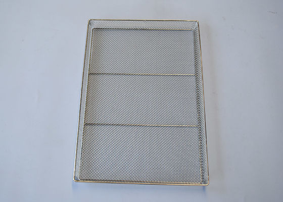 Herb Dehydration Shelf 4mm Draad Mesh Tray With Small Holes