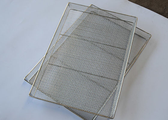 Oppoetsend Roestvrij staal 1.2mm Draad Mesh Oven Tray Baking
