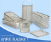 Van de het Metaaldraad van het Roest niet Roestvrije staal de milieubescherming van Mesh Basket For Filter