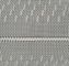 Witte 3X3mm het Netwerkriem van het Polyester Duidelijke Weefsel, Rand het Smelten Behandeling