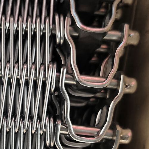 laatste bedrijfskennis over roestvrijstalen draadgaas koeltransportband