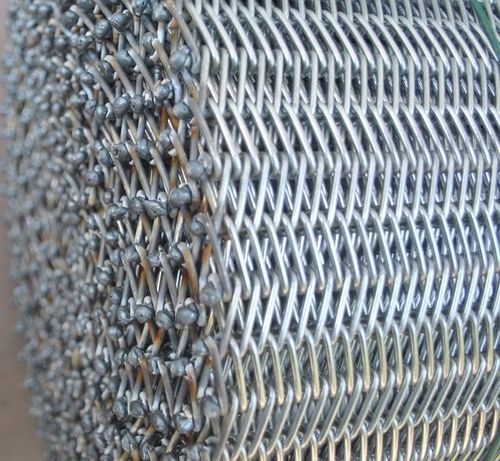 Latest company news about De dubbele spiraalvormige transportband van het draadnetwerk aan Colombia