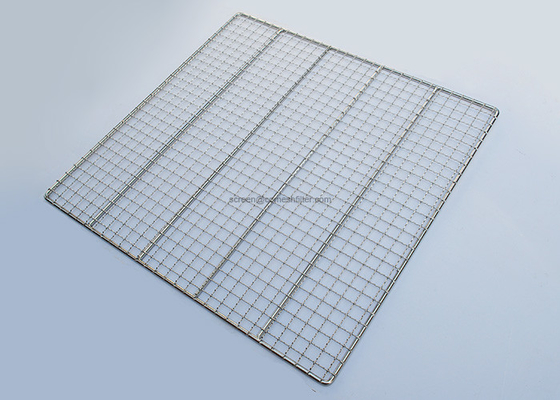 400x600mm Roestvrij staaldraad Mesh Tray For Food Drying Corrosionproof