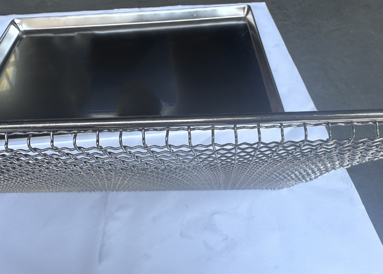 Licht Grey Custom Deep Baking Tray-Metaalroestvrij staal 304