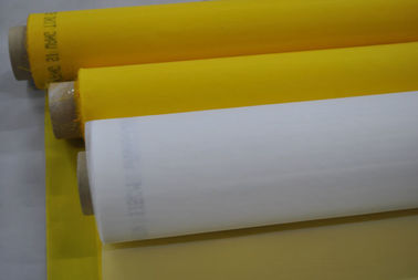 het Netwerk van de het Schermdruk van 77T 100%Polyester voor Keramiekdruk met Gele Kleur