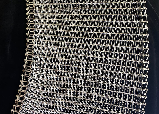 Goede prijs. 304 de Draad Mesh Conveyor Belt Heat Resistant van de tunneldiepvriezer online