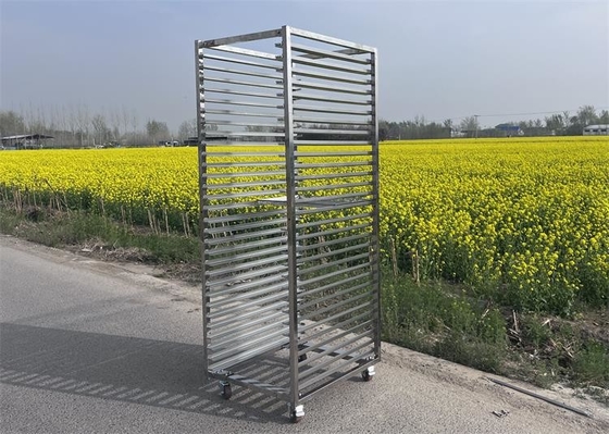Goede prijs. 4 inch wielen roestvrij staal rek trolley 300 kg voor droge kamer online