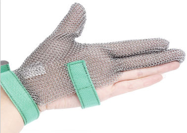 Goede prijs. Handschoenen van het slagers de Anti Scherpe Roestvrije staal met Metaalplaten, Met hoge weerstand online