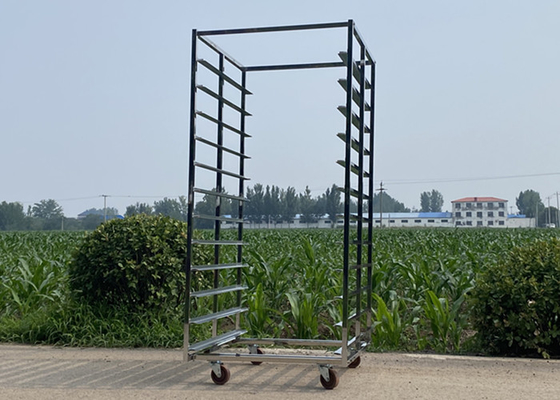 Goede prijs. Dubbele lijn met rem en zonder rem van roestvrij staal 201 304 316 / Aluminium rek trolley online