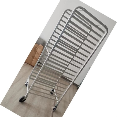 Goede prijs. Customzied Commerciële Aluminium Alloy Plaat Pan Rack Trolley voor 18x26 Inch Plaat Pan Baking Trolley online