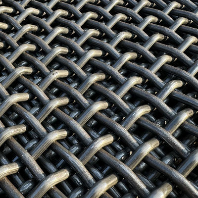 Goede prijs. Manganes staal 65Mn mijn vibreer crimped gevlochten scherm filter mesh voor zand grind steen steengroeve breekmachine online