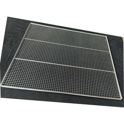 Goede prijs. Aanpassen herbruikbare grill BBQ Mesh drooggrill bak 304 roestvrij staal gaas bakkoel rek online