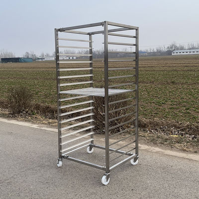 Goede prijs. Customized Size Stainless Steel 201 304 Tray Rack Cart Trolley for Drying Baking online