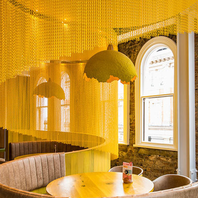 Goede prijs. Custom color Metal Chain Curtains Aluminium Chain Fly Screen for Door & Room Divider online