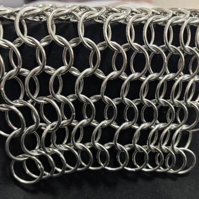 Goede prijs. Grote ring gelast gaas roestvrij staal metalen maliënkolder gelast ringgaasgordijn online