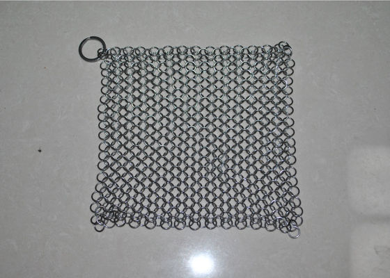 Goede prijs. 4X4 de Gaszuiveraar van Chainmail van het duim316l Roestvrije staal voor Gietijzerpan online