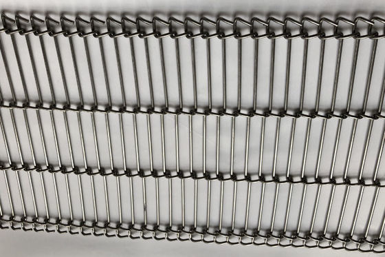 Goede prijs. Breedte 0.5m2m de Transportband van het Draadnetwerk Voor Pizza/Chocolade/Voedselindustrie online