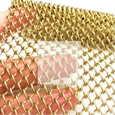 Goede prijs. Gouden Kettingsverbinding 3x3mm Metaal Decoratief Mesh Curtains For Room Dividers online