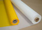 Witte/Gele Polyester het Vastbouten Doek 120 Netwerk voor Glasdruk, 158 Micron