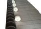 Hoog - van de Draadmesh bakery flat conveyor van het kwaliteits Hittebestendige Roestvrije staal de riemketting voor de voedselindustrie