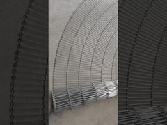 roestvrij staal ladder draad mesh chocolade enrober transportband