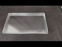 bakplaat met geperforeerde oven van roestvrij staal