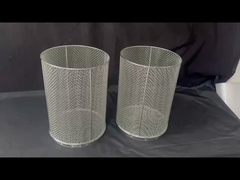 Koffer van roestvrijstalen gaas