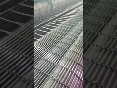 Rigid Woven Architectural Mesh Curtain Rood staal touw Decorative Metal Mesh Screen voor Partiti