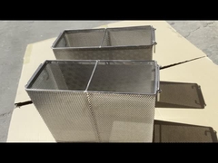 Filtermand met dubbele laag roestvrijstalen draadnetten