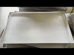 Doppelschijfers van roestvrij staal, geperforeerd