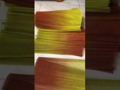 Aangepaste tweekleurige aluminium kettinggaas gordijn plafond voor hotel of restaurant