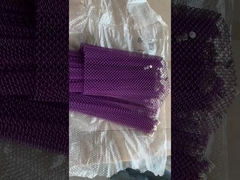 Decoratieve metalen gaas gordijn spoel aluminium draad gaas plafond gordijn keten link strip draperies voor