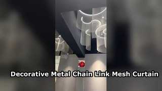Decoratief gaas van aluminium kettingschakel