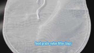 Food Grade 5 10 20 25 40 70 90 150 400 500 Micron 60 Mesh Doek Stof Nylon Filterzakken voor Olie Che