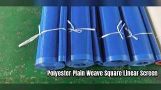 Effen geweven polyester gaastransportband voor het maken van papier