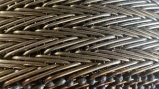 304 Metaal Hittebestendig Hoge Temperatuur Bakkerij Transportband Visgraat Draad Mesh Bisc