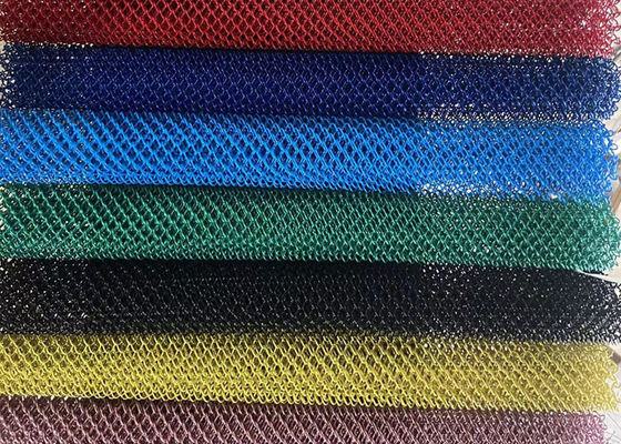 Het schilderen Decoratief Draadnetwerk, het Scherm van Metaalmesh fabric curtain for bars