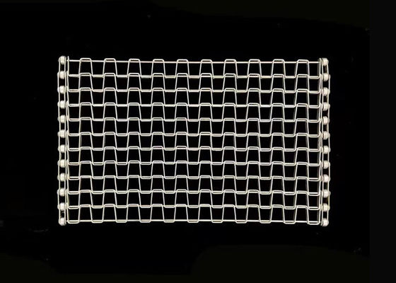 Netwerk 1“ × 1“ de Transportband van de Metaalhoningraat voor Vezellaser