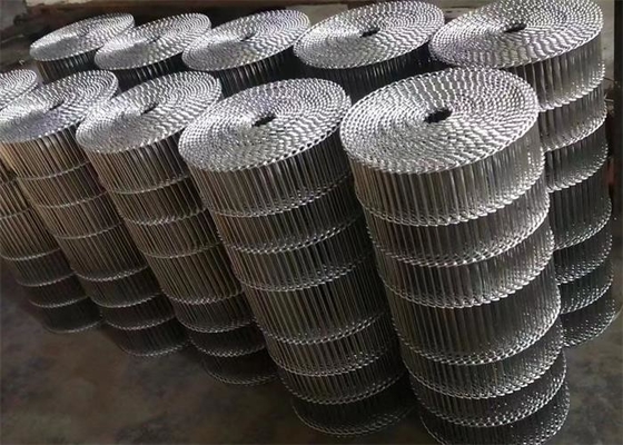 Goede prijs. Vlakke Flex Ladder Wire Mesh Conveyor-Riem voor Voedselverwerking online