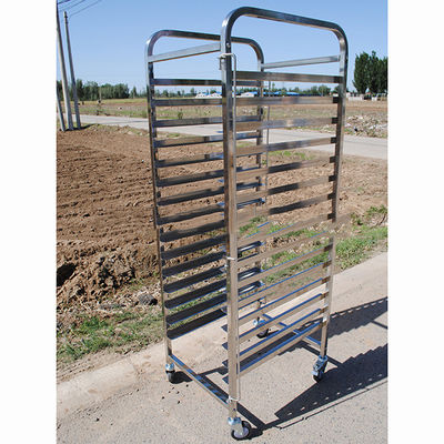 Het klantgerichte 0.6mm1.2mm het Koelen Drogen van Bakkerijtray rack trolley for cheese