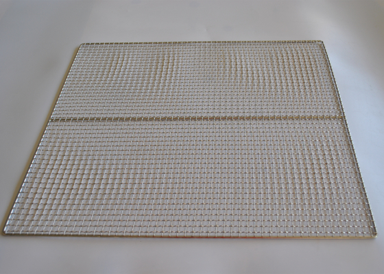 Goede prijs. Het Roosteren van de Draadmesh baking tray for meat van de douanegrootte SS304 SS316 online