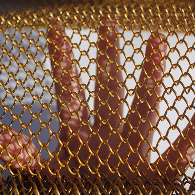 Zilveren het Anodiseren Decoratief Metaal Mesh Wire Diameter 0.02mm6.0mm voor Veiligheid