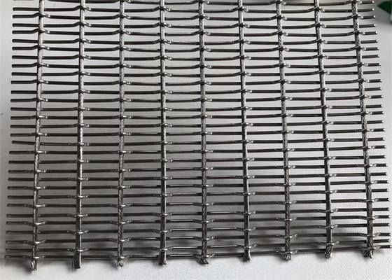 Goede prijs. Roestvrij staal 304 Architecturaal Geweven Mesh Decorative Crimped online