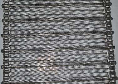 Goede prijs. 304 SS Vlakke Flex Draadriem, Netwerk Spiraalvormige Transportband voor Voedselverwerking online