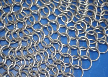 Goede prijs. De Gaszuiveraar van het Roestvrije staalchainmail van de voedselrang voor Gietijzer Cookware, Ronde Vorm online