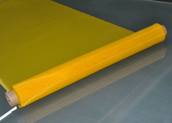 53T 55 Micron Polyester Zeefdrukgaas voor Glas 165cm Breed