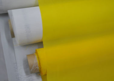 De Druknetwerk 77T van de 55 Draadpolyester voor T-shirt/Textiel, Gele Kleur