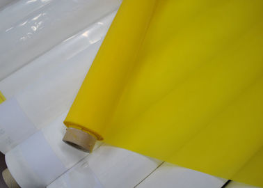 Goede prijs. 158 het Netwerkstof van de Micron47t Polyester voor Ceramische Druk, Witte/Gele Kleur online